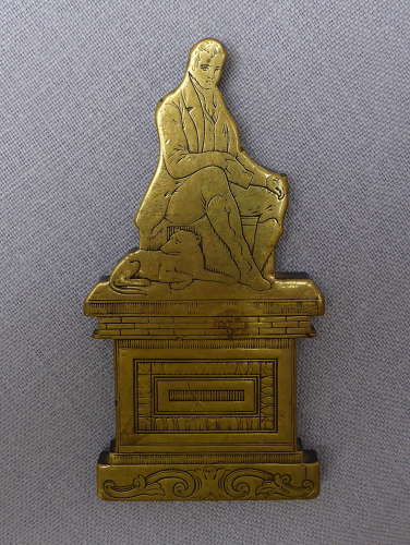 Unusual 19th Century Robert Burns Desk Weight