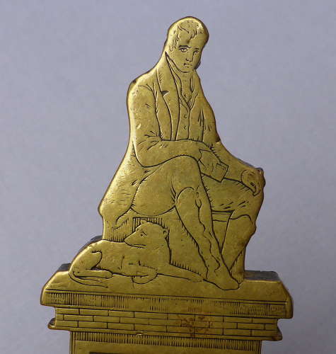 Unusual 19th Century Robert Burns Desk Weight