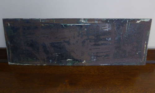 French Art Nouveau Enamel Splash Back Panel