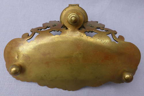 1920s Oriental Dragon Brass Desk Stand