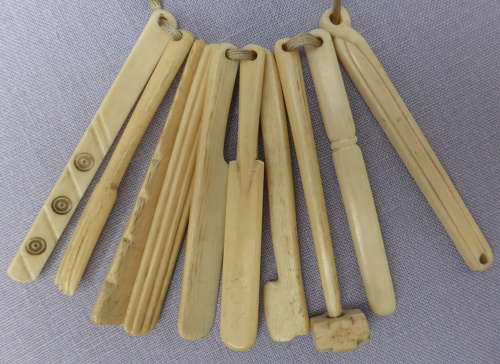 Set of Victorian Baby's Teething Sticks