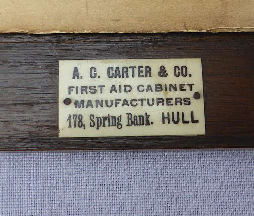 1920s Paragon Industrial First Aid Case