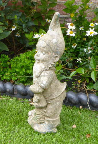 Heissner Cast Stone Garden Gnome
