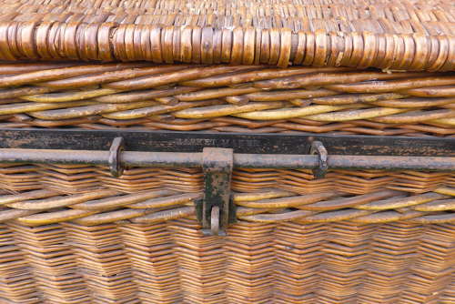 Large Edwardian Country House Laundry Basket