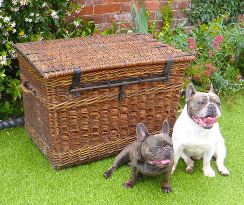 Large Edwardian Country House Laundry Basket