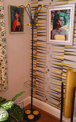 Fabulous Retro Atomic Hago Coat Stand