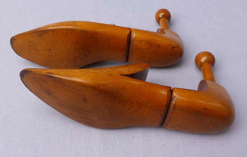 Pair of Early 20th Century Wooden Shoe Lasts