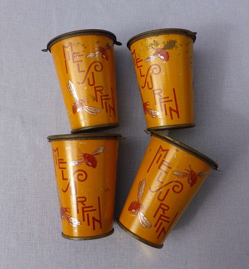 Early 20th Century French Honey Tins