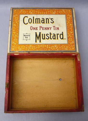 Colman's Mustard Shop Display Box