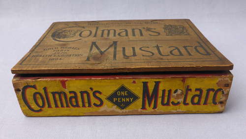 Colman's Mustard Shop Display Box