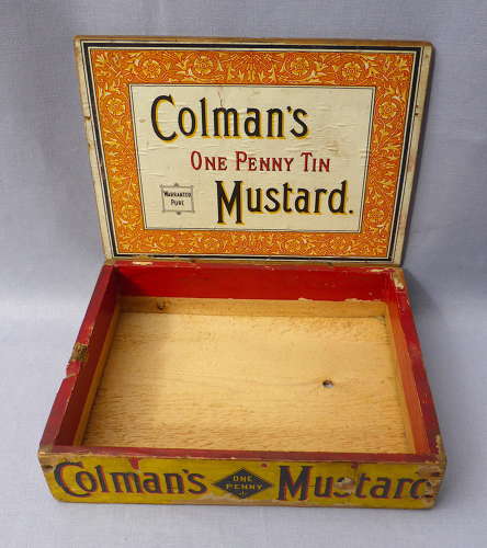 Colman's Mustard Shop Display Box
