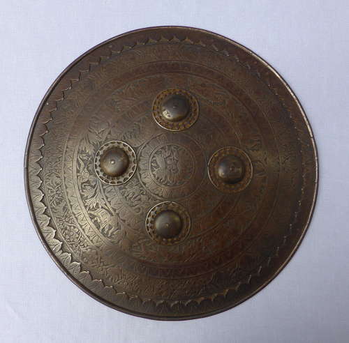 19th Century Indo-Persian Dhal Shield