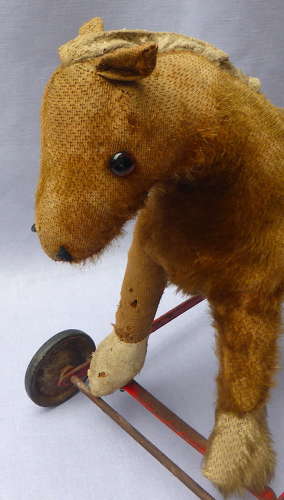 Chiltern Toys Push-Along Horse on Wheels