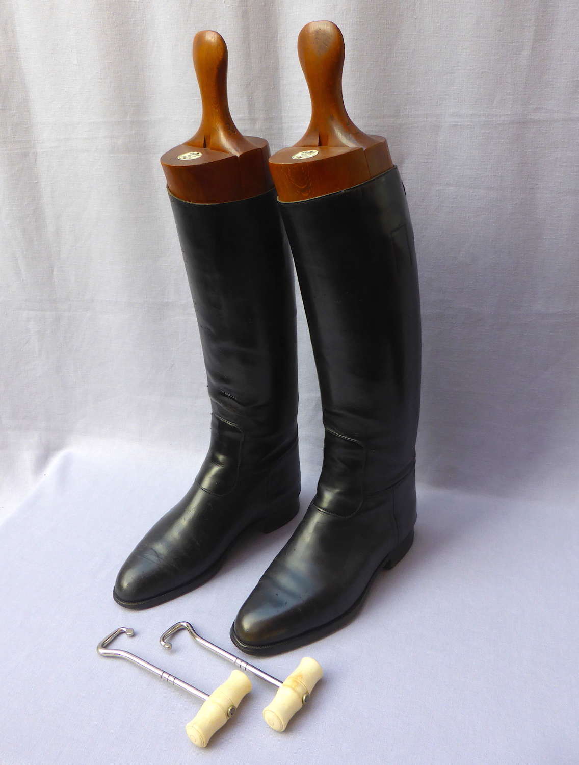 Alkit Leather Riding Boots, Lasts & Pulls