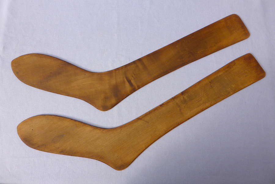 Pair of Factory Stocking Stretchers or Sock Forms