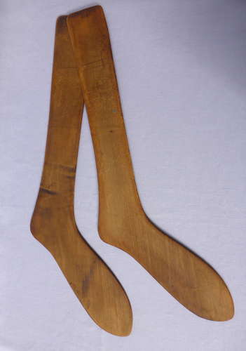 Pair of Factory Stocking Stretchers or Sock Forms