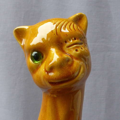 Aller Vale Pottery Grotesque Winking Cat