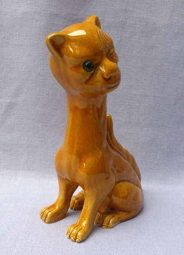 Aller Vale Pottery Grotesque Winking Cat