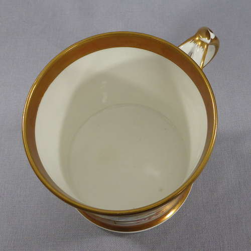 Handpainted 19th Century Floral Cider Mug