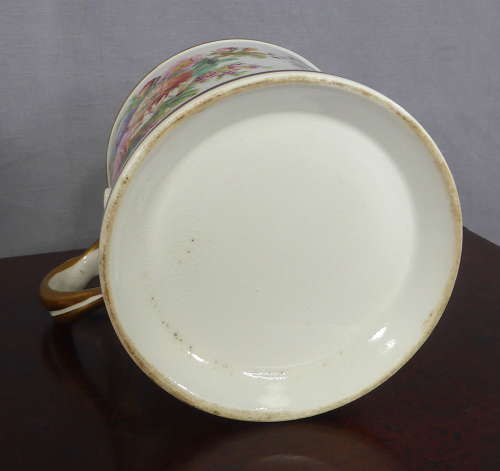 Handpainted 19th Century Floral Cider Mug