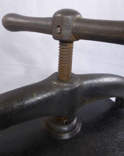 Cast Iron Book Press