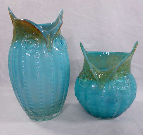 Large Murano Art Glass Owl