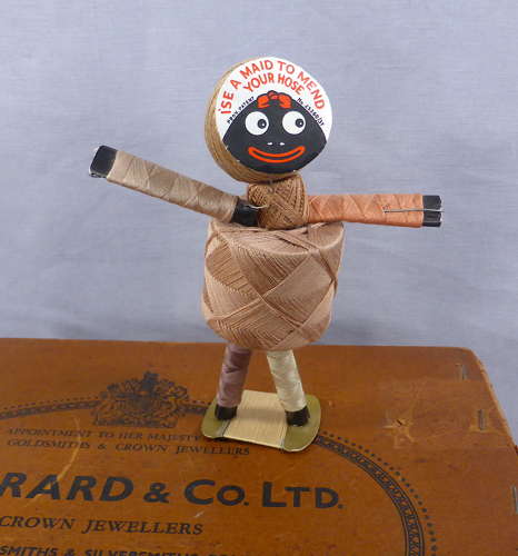Pair of Mending Maid Dolls