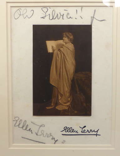 Signed Photograph of Ellen Terry