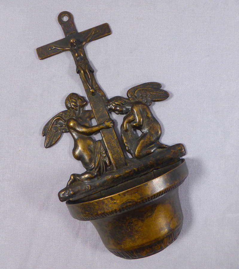 Bronze Holy Water Stoup