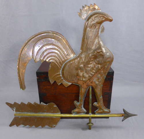 Vintage Copper Weathercock