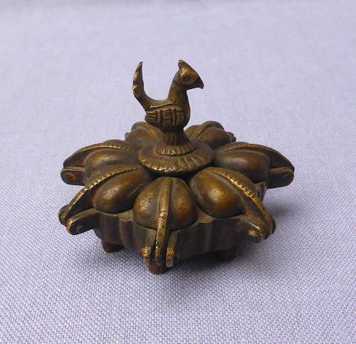 Bronze Kumkum Box