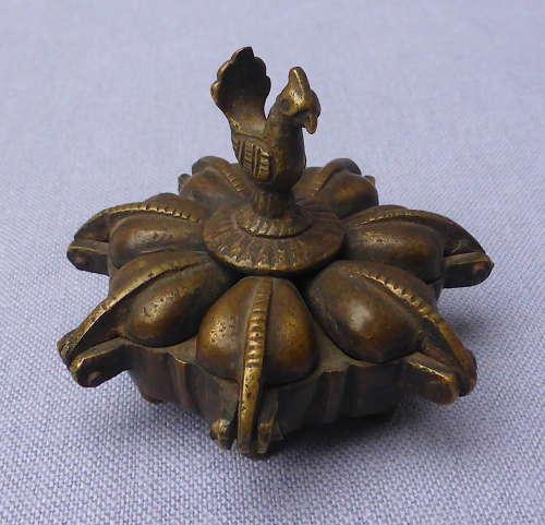 Bronze Kumkum Box