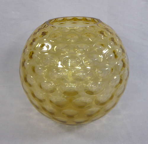 Sklo Optic Glass Ball Vase