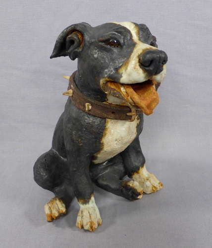 Staffordshire Bull Terrier sculpture