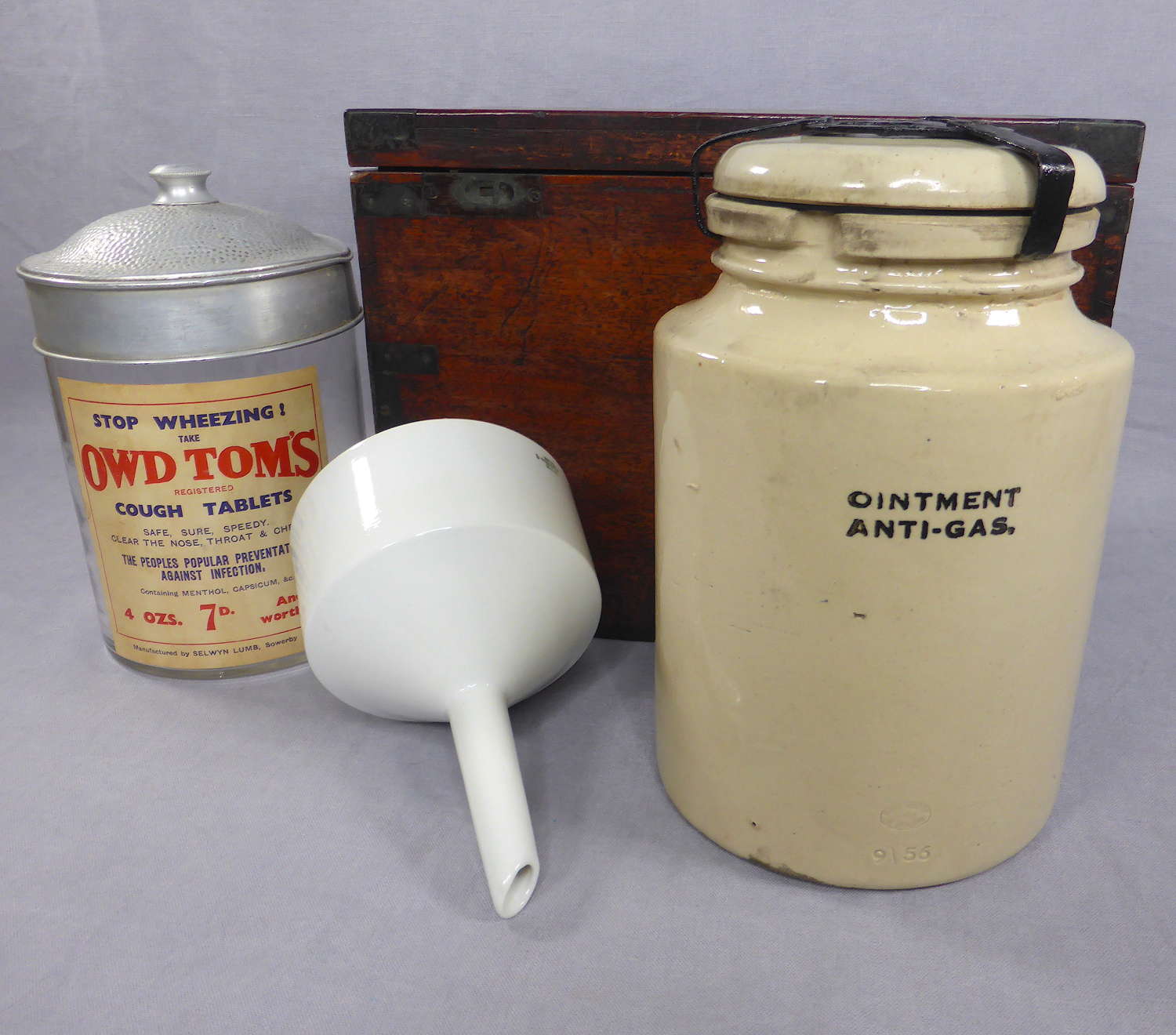 Anti-Gas ointment jar