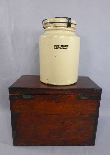 Anti-Gas ointment jar