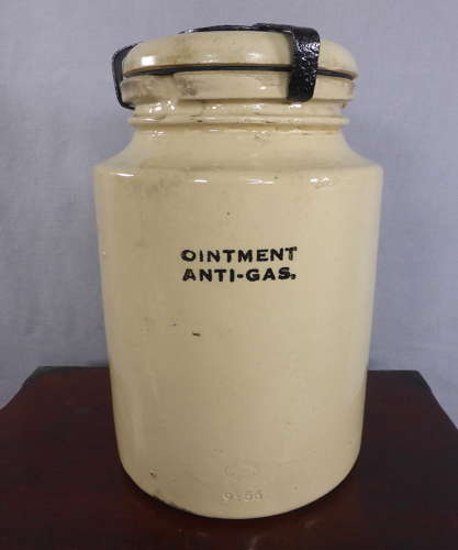 Anti-Gas ointment jar