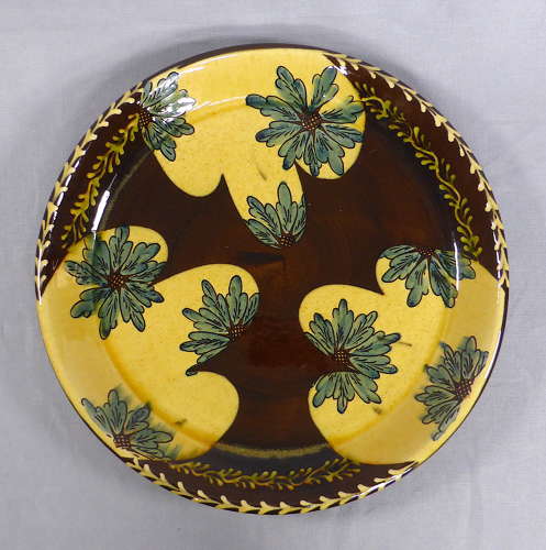 Slipware Charger by Paul Young