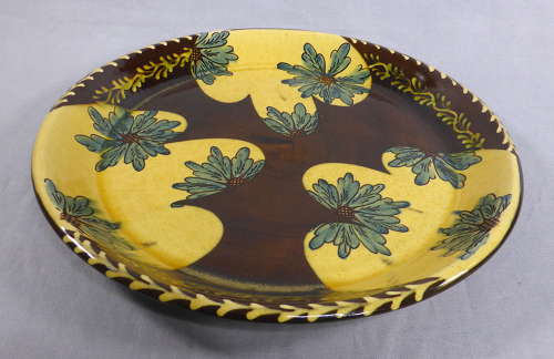 Slipware Charger by Paul Young