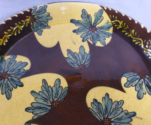 Slipware Charger by Paul Young
