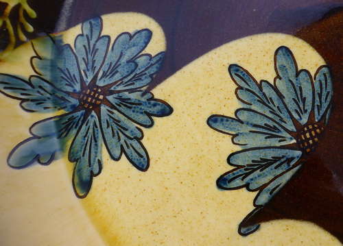 Slipware Charger by Paul Young