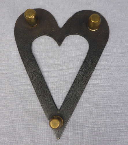 Heart shaped trivet