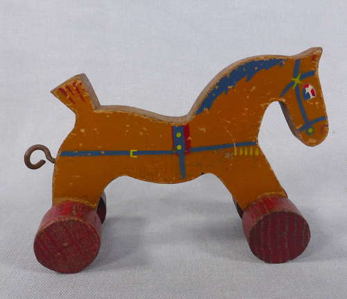 Toy horse & cart
