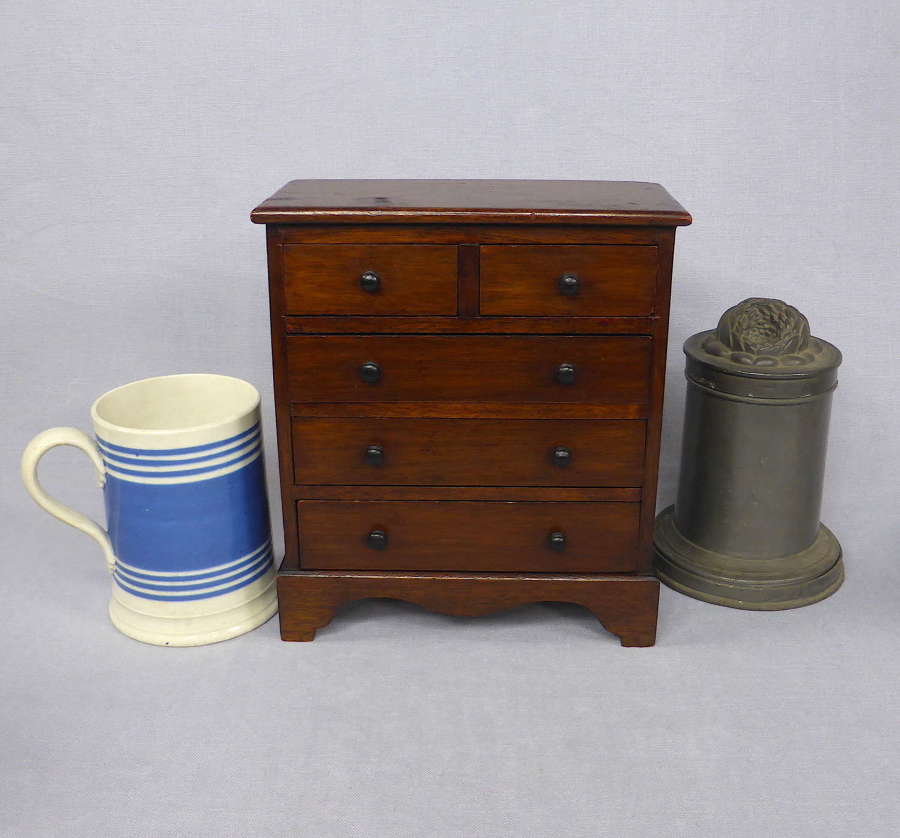 Miniature chest of drawers