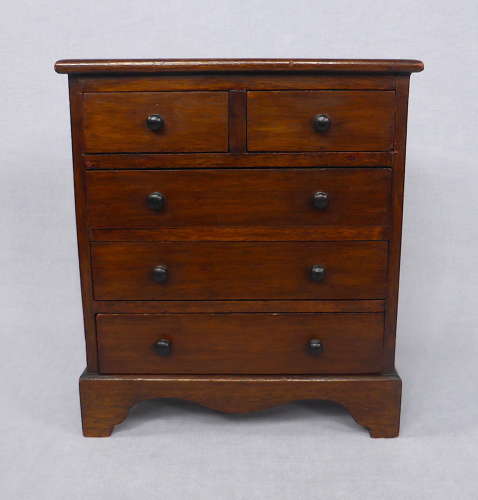 Miniature chest of drawers