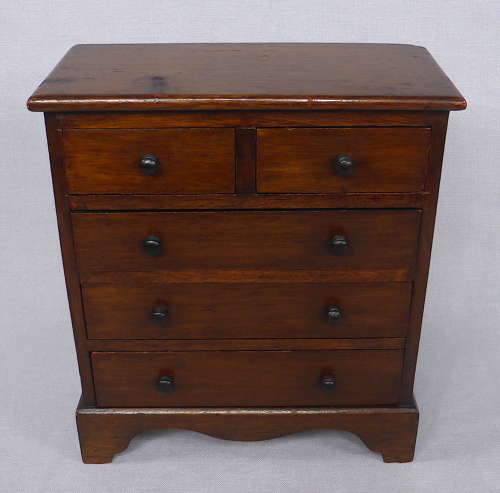 Miniature chest of drawers