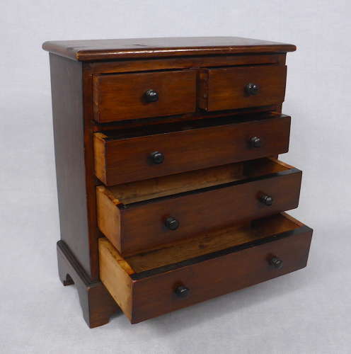 Miniature chest of drawers