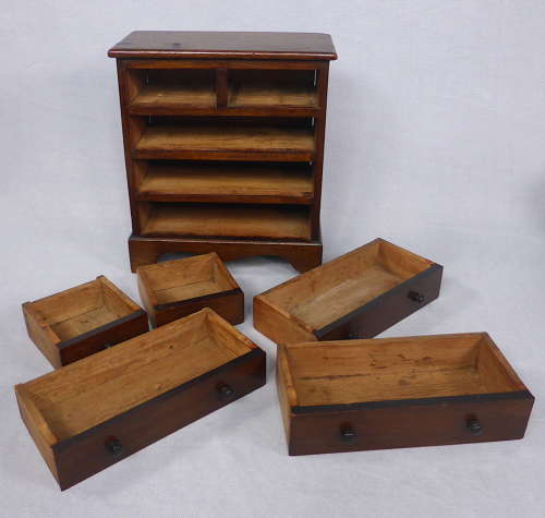 Miniature chest of drawers