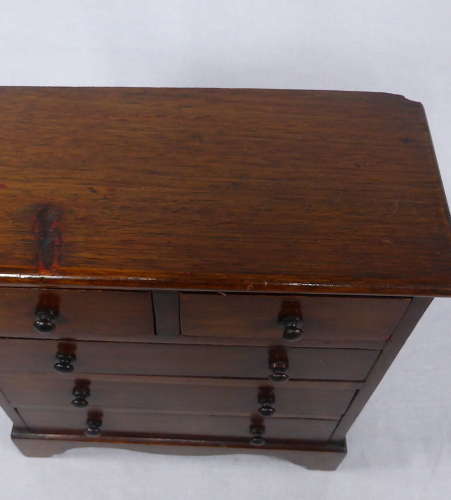 Miniature chest of drawers