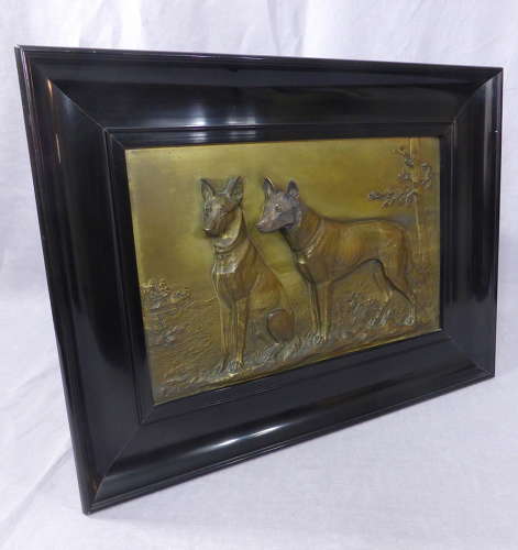 German Shepherd dog wall plaque